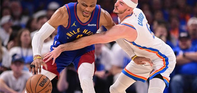 ثاندر يتقدم على ناجتس في إقصائيات NBA